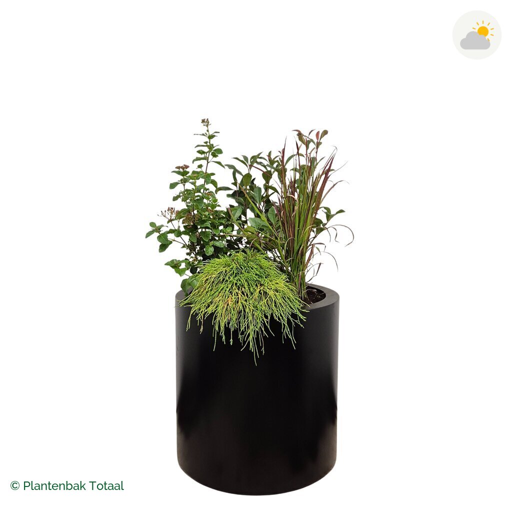 productfoto van plantenbak Aluminium Circum Set Eifel