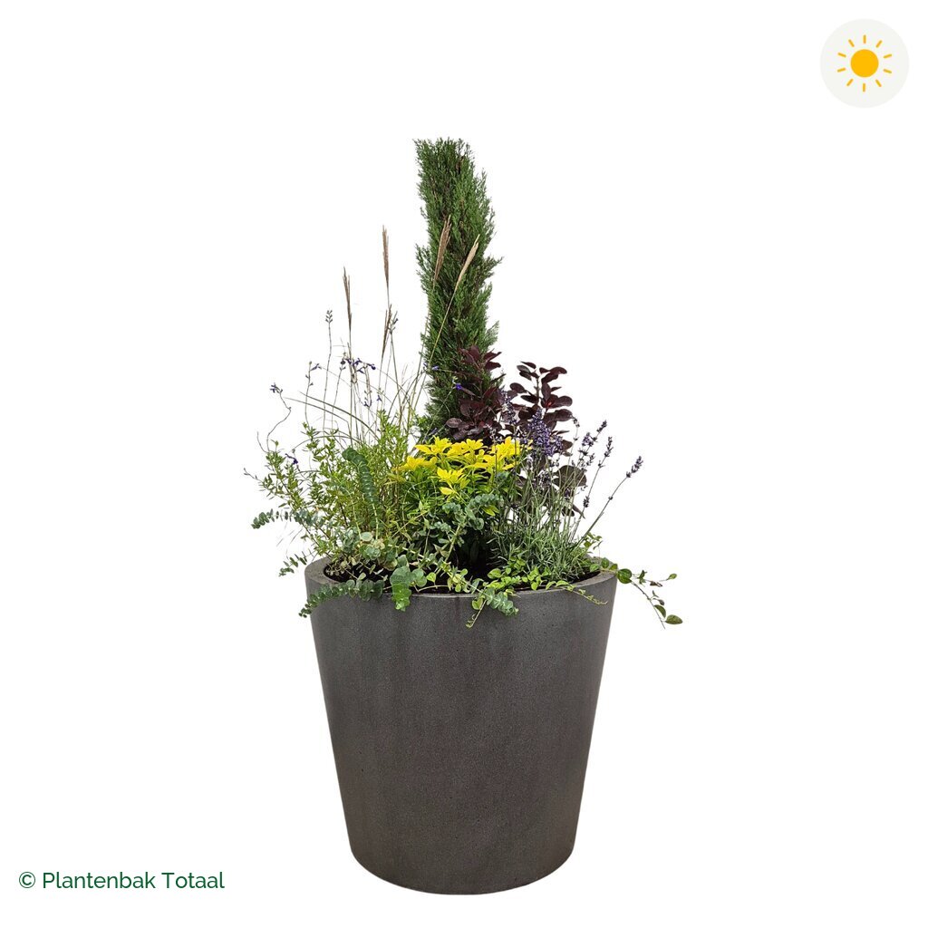 productfoto van plantenbak Fiberstone Bucket Set Toscane