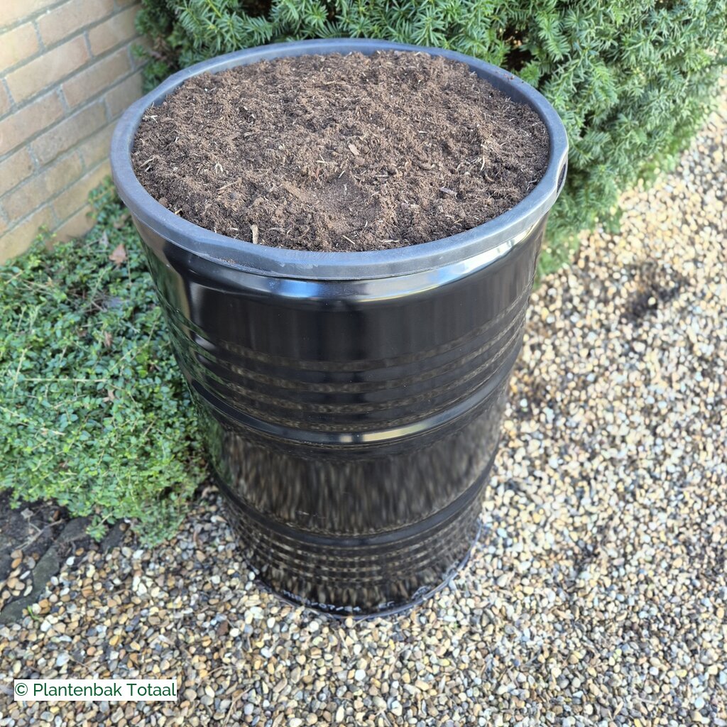 productlijn foto van plantenbak MT Olievat rond